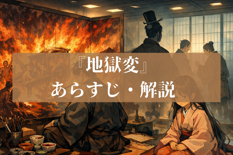 芥川龍之介『地獄変』あらすじ解説 大人が読むと怖い「仕事と家庭」の地獄｜櫻庭慎吾ブログ