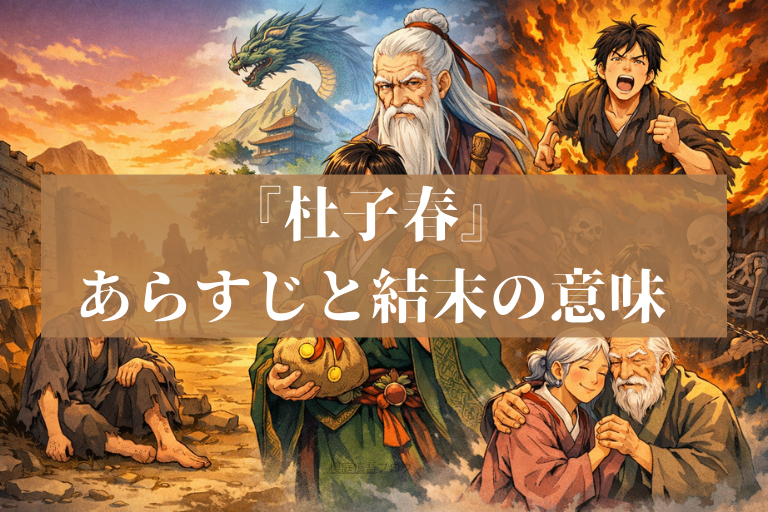 芥川龍之介『杜子春』あらすじと解説 お金と家族が突きつける結末の意味｜櫻庭慎吾
