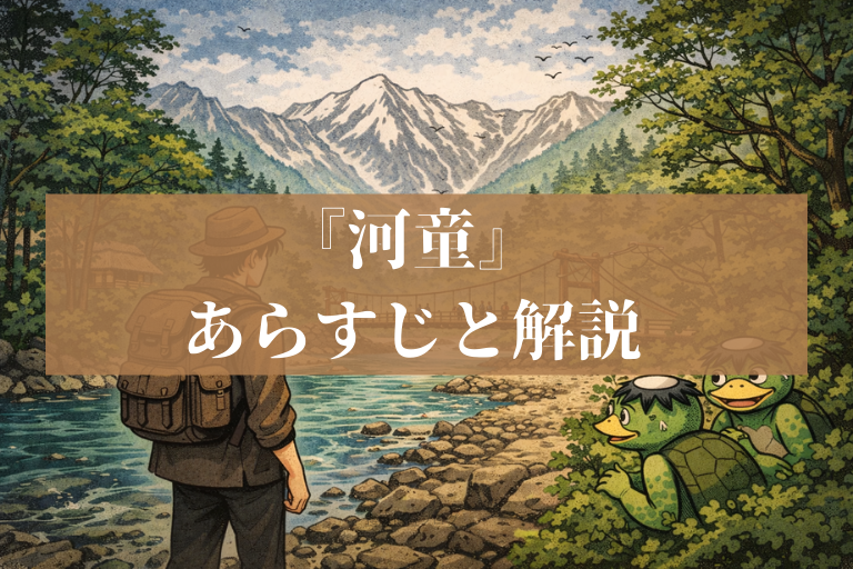 芥川龍之介『河童』あらすじ解説｜上高地・河童橋が“入口”になる理由｜櫻庭慎吾ブログ