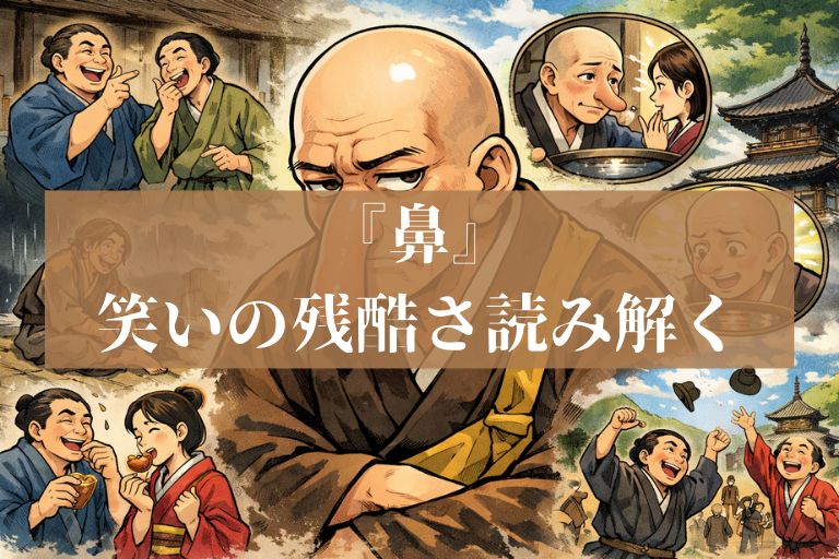 芥川龍之介『鼻』解説 職場のいじりに効く古典 笑いの残酷さを読み解く｜櫻庭慎吾ブログ